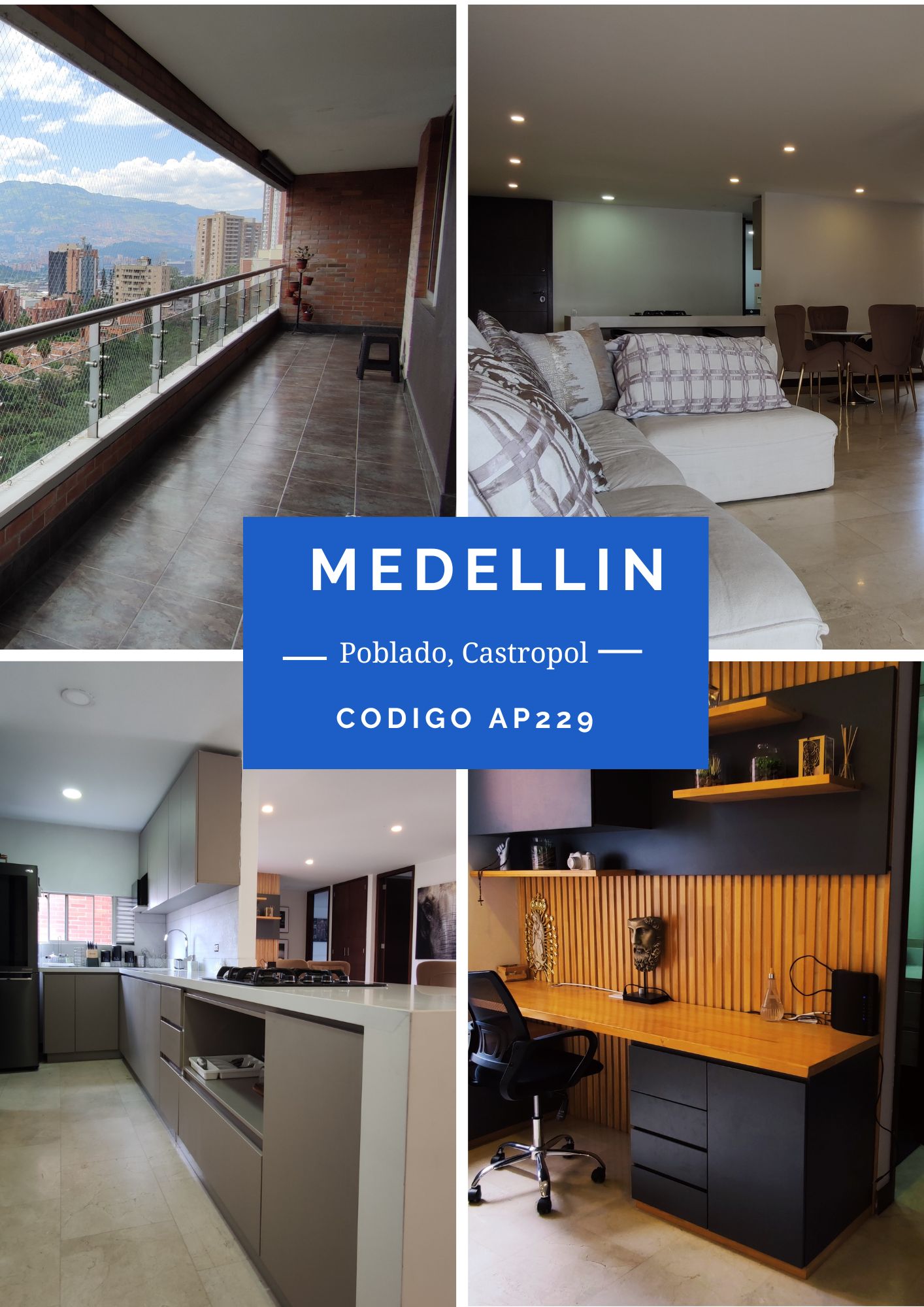 AP229 | Medellin | El Poblado, Castropol