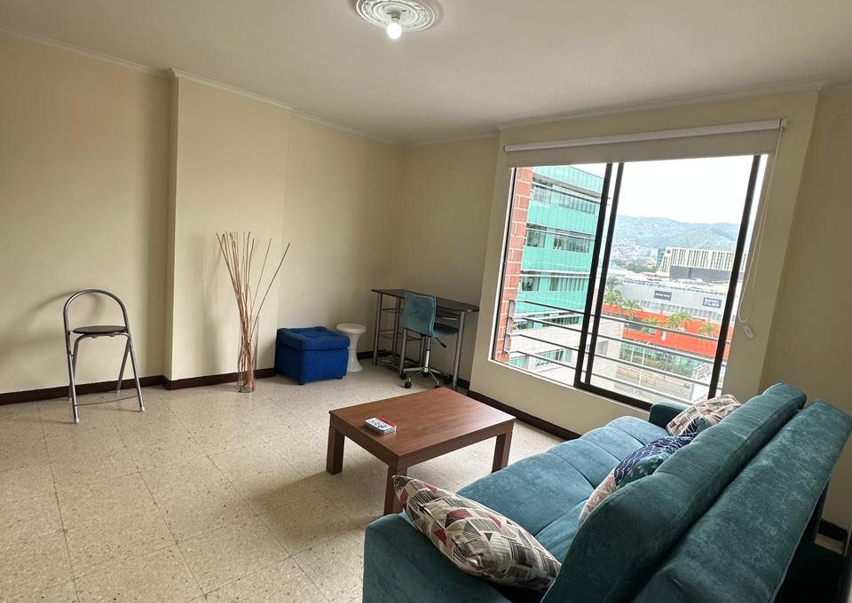 412AP Alquiler de apartamento en Medellín, sector El Poblado, barrio San Diego, 1 habitación, amoblado. (2)
